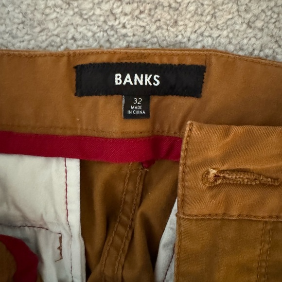Worn a few times, BANKS CHINOS - Picture 3 of 5
